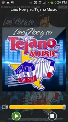 Lino Noe y su Tejano Music android App screenshot 2